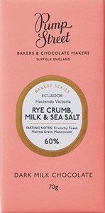 Pump Street, Rye Crumb, 60% Dark Milk Chocolate Bar