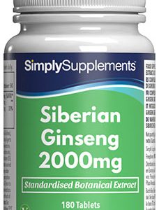 Siberian Ginseng Extract 4000mg (180 Tablets)