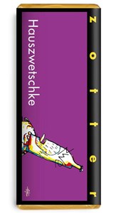 Zotter, Hand Scooped, Plum Brandy 70% Dark Chocolate bar - Best Before: 17th April 2026