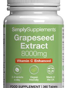 Grapeseed Extract 8000mg (360 Tablets)