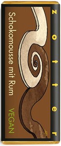 Zotter, Hand Scooped, Vegan, Boozy Chocolate Mousse, 70% Dark Chocolate Bar - Best Before: 27th May 2026