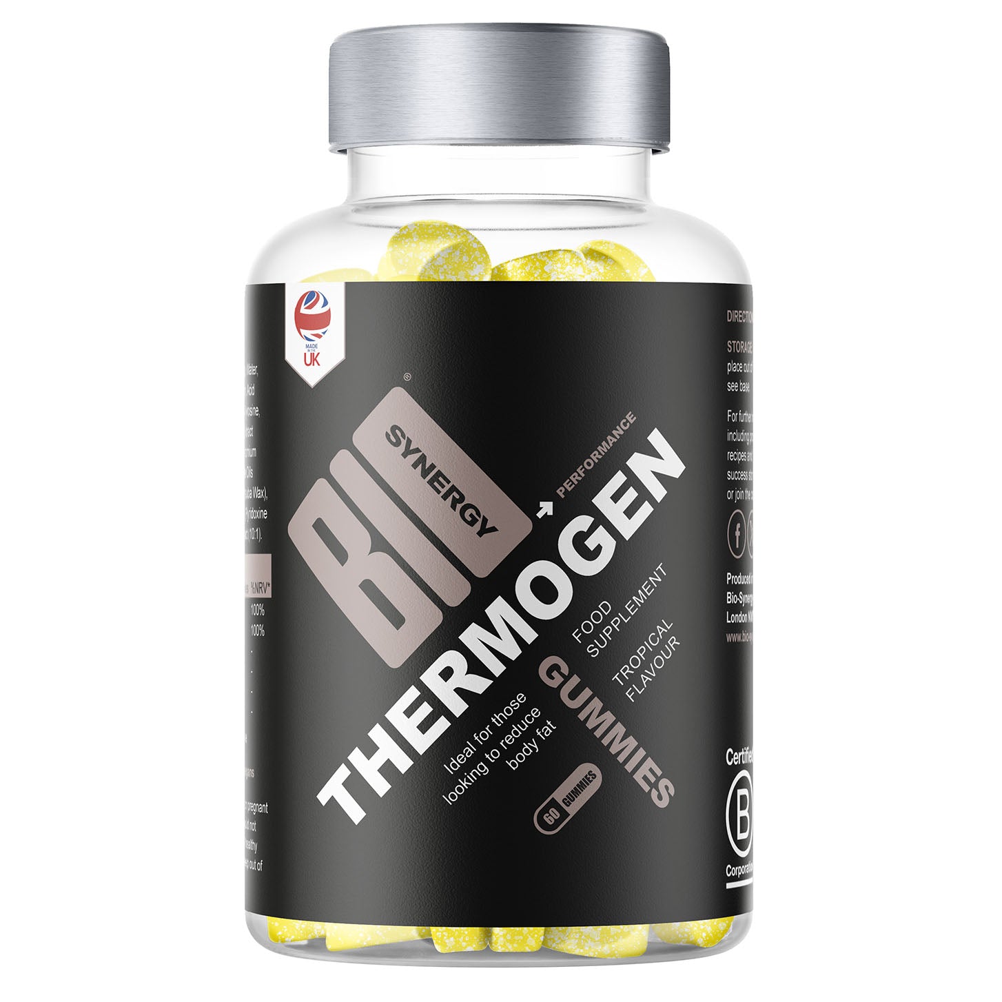 Bio-Synergy Thermogen Fat Burning Gummies - Pack of 60