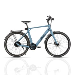 Cikada Urban Cruise Electric Hybrid Bike - Matte Blue / L: ( 5'7" - 6'1")