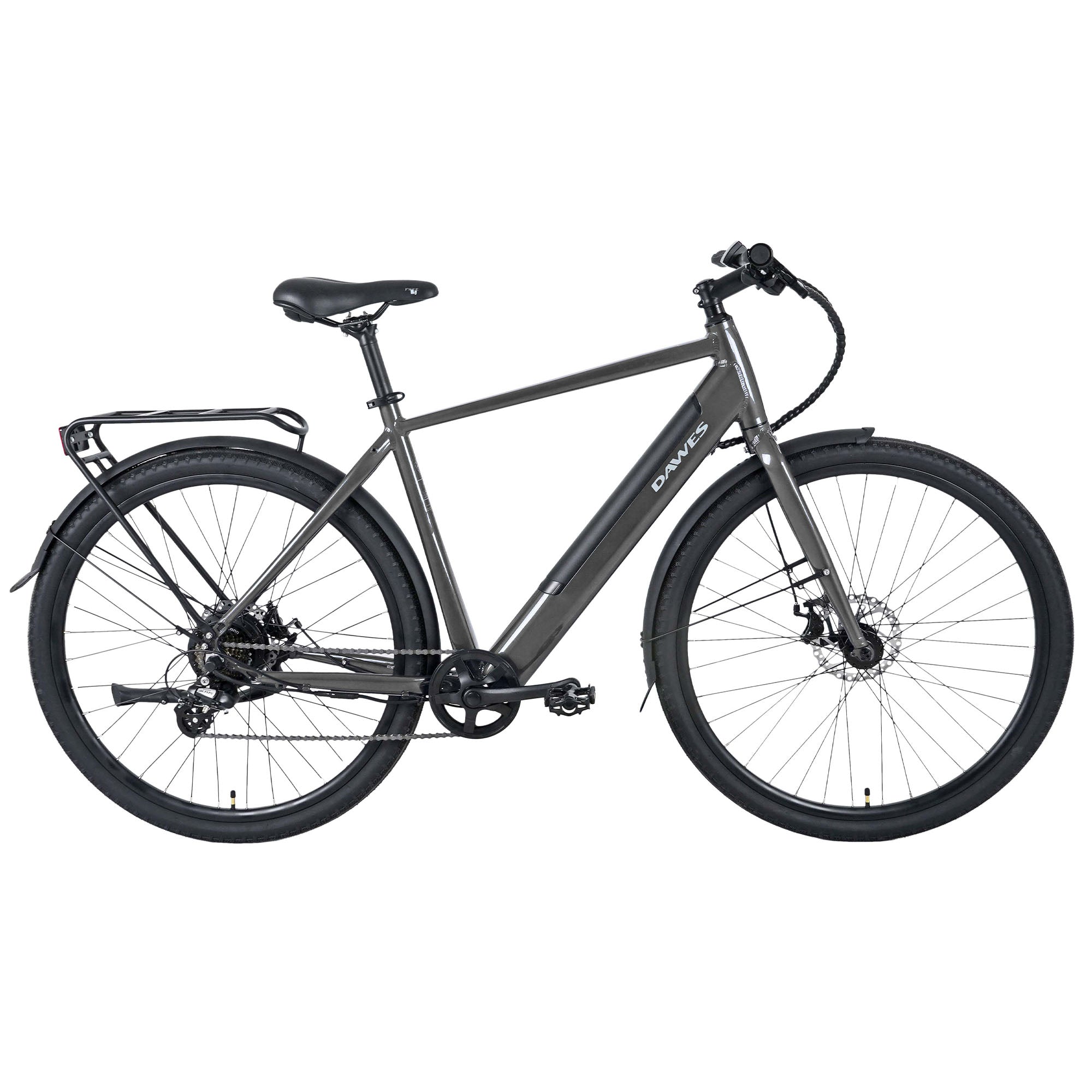 Dawes Scenic Cross Bar Electric Hybrid Bike - L