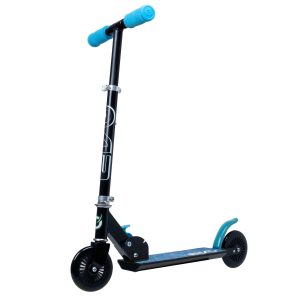 Evo Inline 2 Wheel Foldable Push Scooter - Blue