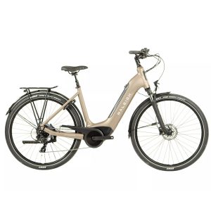 Raleigh Motus Tour Low Step Derailleur Gear Electric Hybrid Bike - Champagne / L