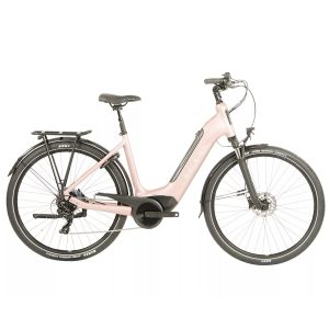 Raleigh Motus Tour Low Step Derailleur Gear Electric Hybrid Bike - Pink / M