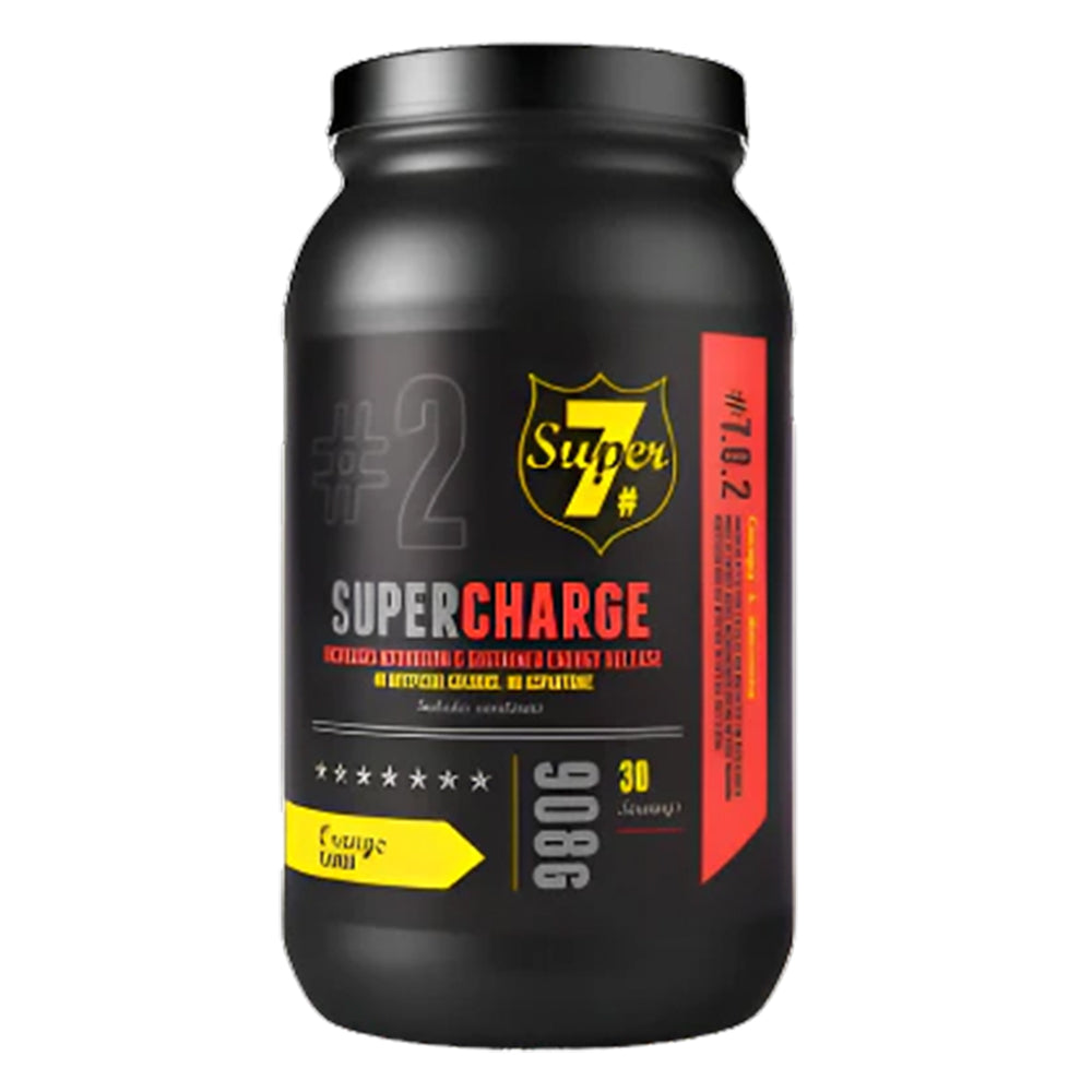 Super 7 Super Charge Pre-Workout Powder - Orange