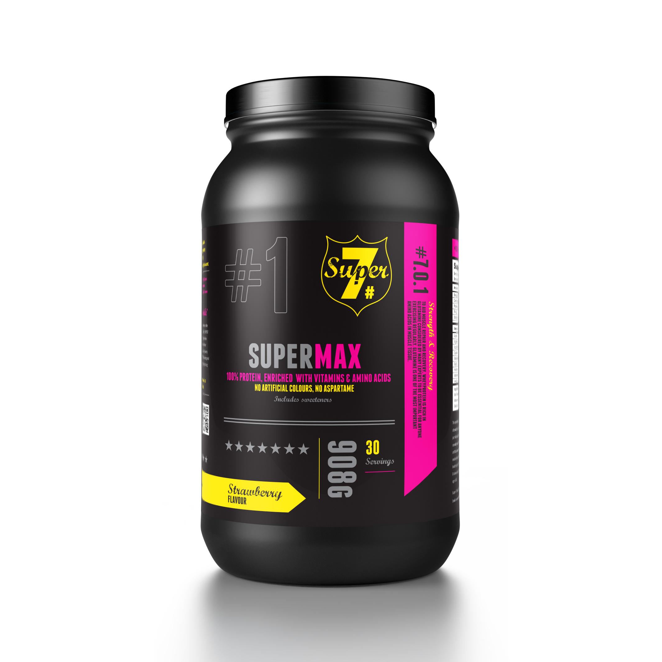 Super 7 Super Max Protein Blend - Strawberry