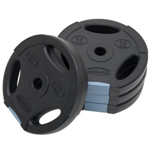 Viavito Tri Grip Vinyl Standard Weight Plates - 4 x 2.5kg