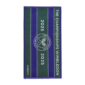 Wimbledon Championships 2025 Towel - Green/Purple