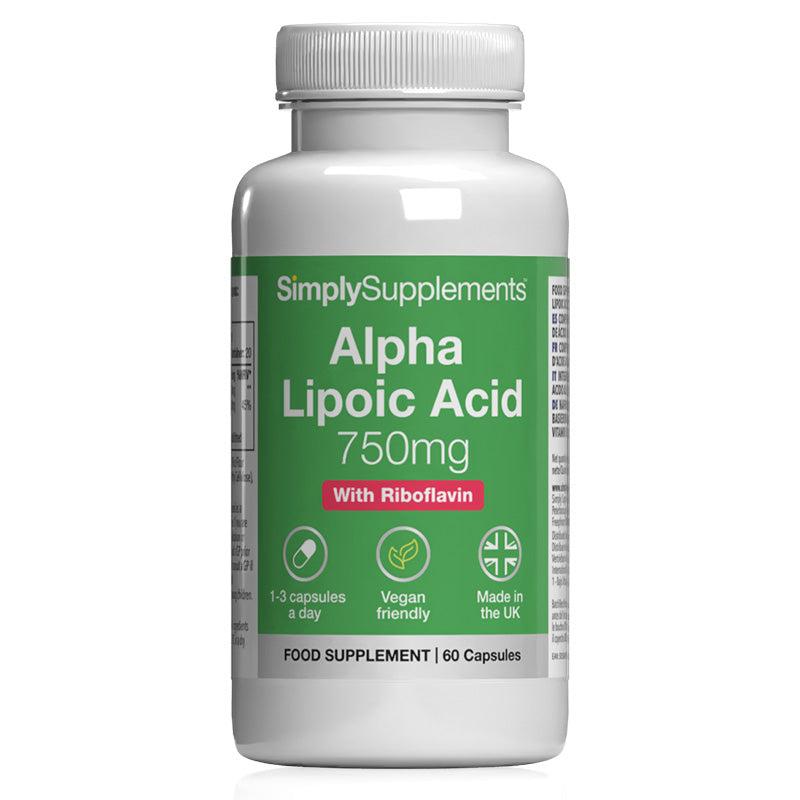 Alpha Lipoic Acid (ALA) Capsules 750mg
