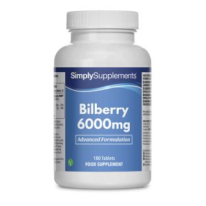 Bilberry Plus Extract Tablets 6,000mg