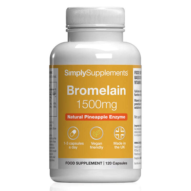 Bromelain Extract Capsules 1500mg