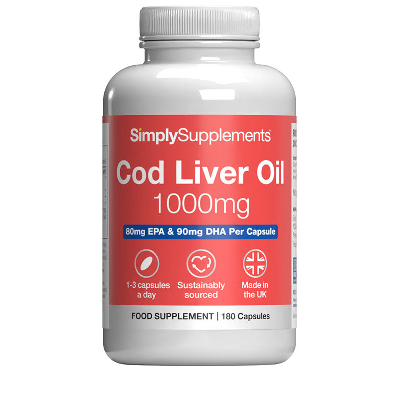 Cod Liver Oil Capsules 1,000mg