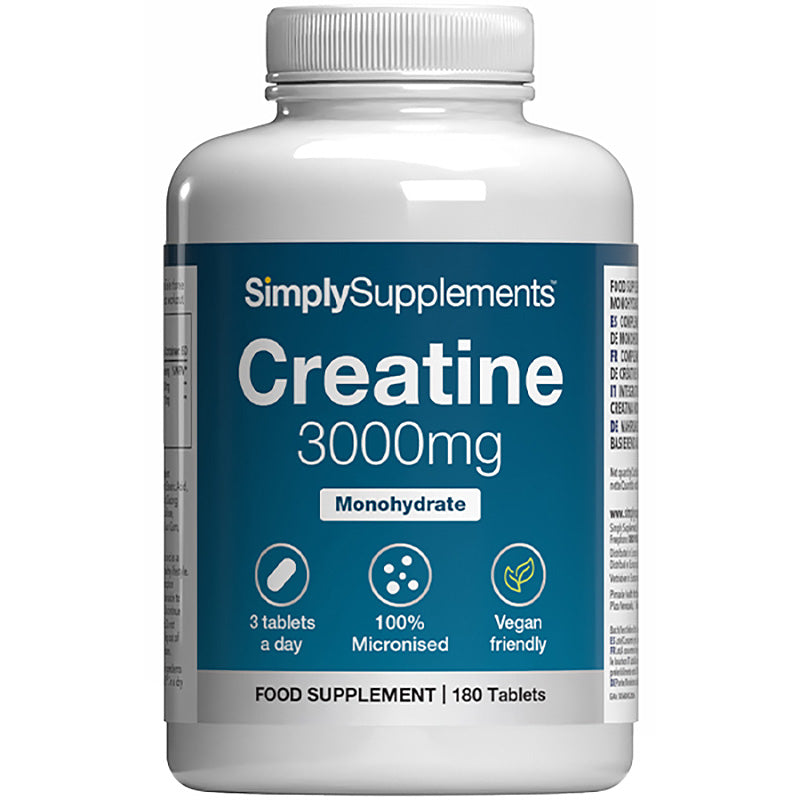 Creatine Monohydrate Tablets 3,000mg