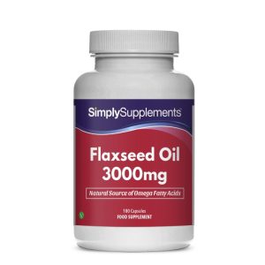 Flaxseed Oil Capsules 3,000mg