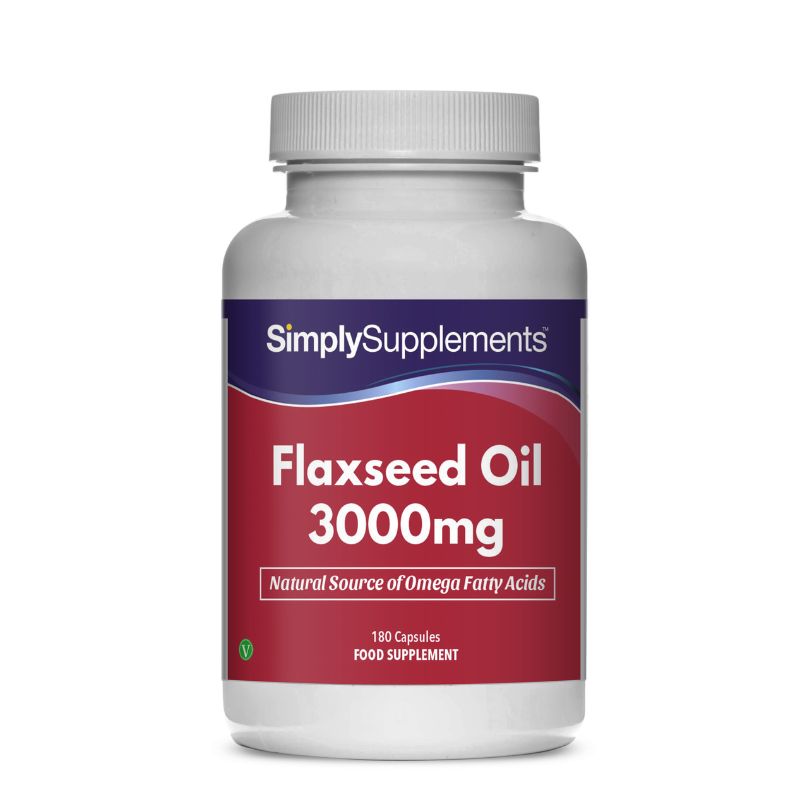 Flaxseed Oil Capsules 3,000mg