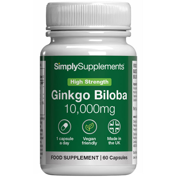 Ginkgo Biloba Capsules 10,000mg