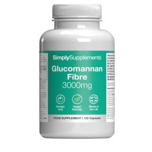 Glucomannan Fibre Capsules 3000mg