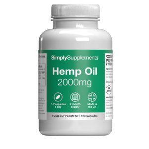 Hemp Oil Capsules 2000mg