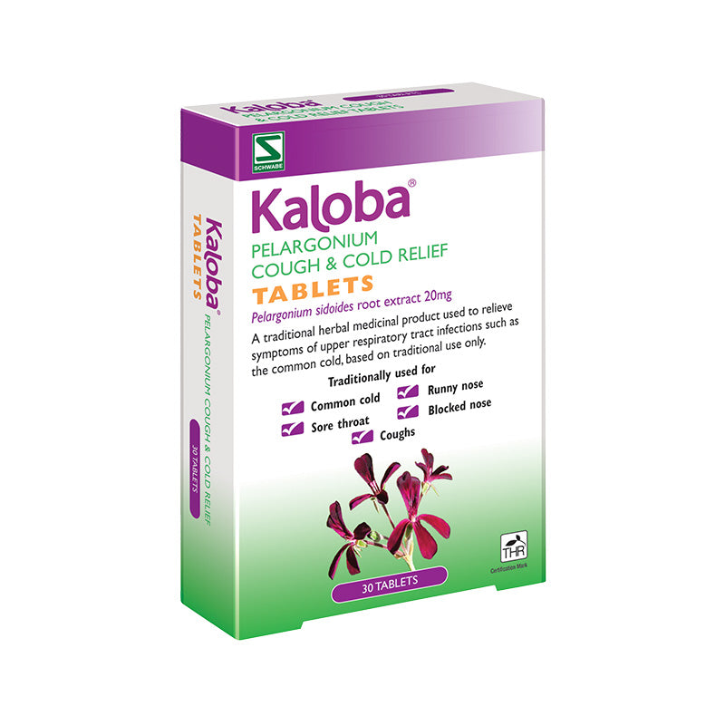 Kaloba Pelargonium Cough & Cold Relief Tablets