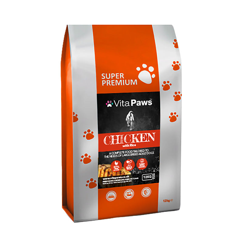 Large Breed Adult Dog Food - Chicken & Rice