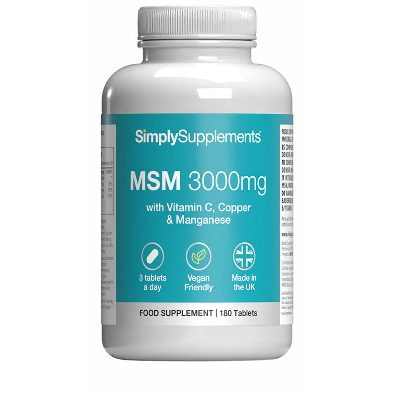 MSM Tablets 3,000mg