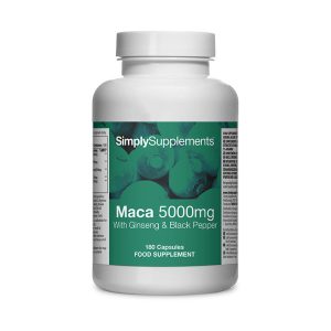 Maca Root 5000mg with Ginseng & Black Pepper