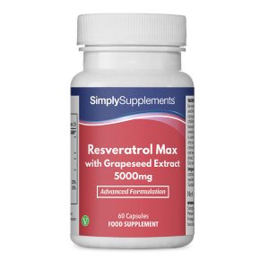 Resveratrol Max with Grapeseed Extract 5,000mg