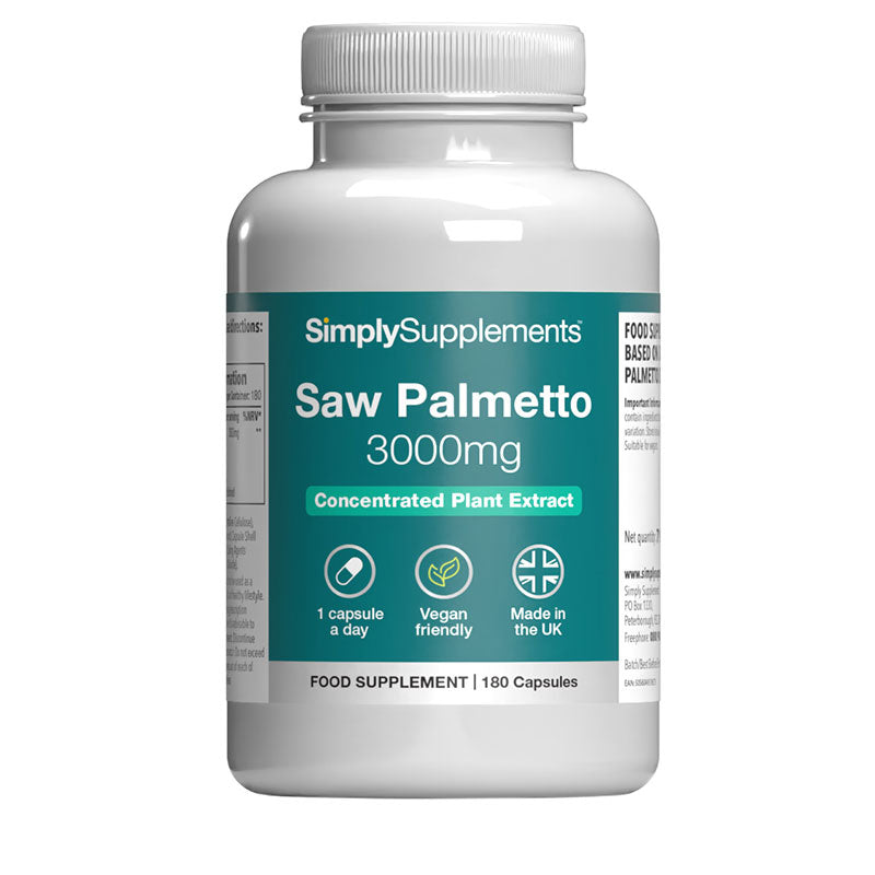 Saw Palmetto Capsules 3,000mg