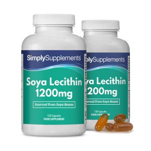 Soya Lecithin Capsules 1,200mg