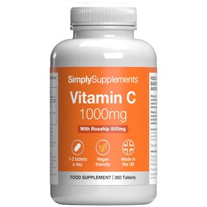 Vitamin C 1000mg with Rosehip 800mg
