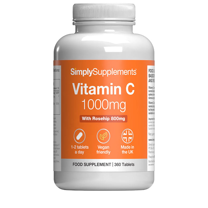 Vitamin C 500mg with Rosehip 400mg