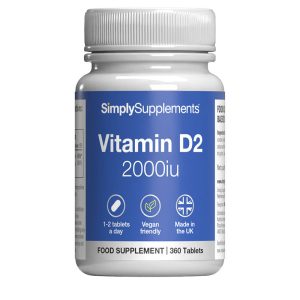 Vitamin D2 Tablets 2,000iu