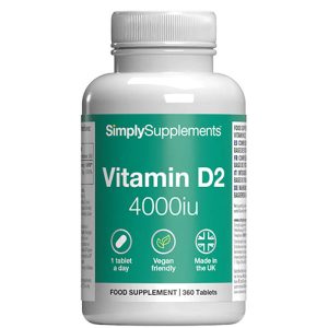 Vitamin D2 Tablets 4,000iu