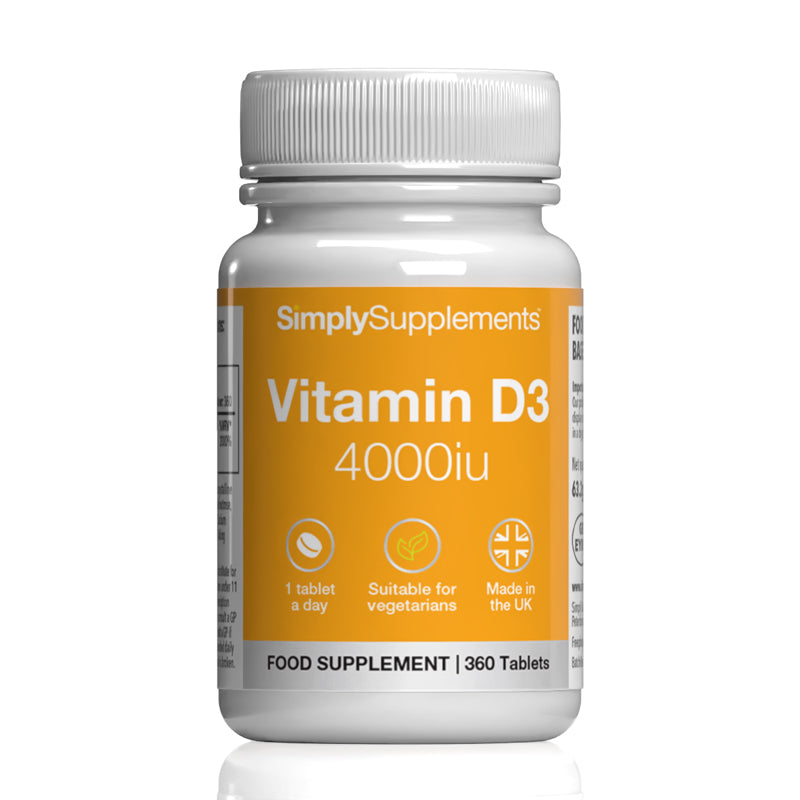 Vitamin D3 Tablets 4,000iu