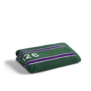 Wimbledon Championships 2026 Towel - Green/Purple