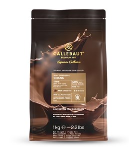 Callebaut Origin, Silky Ghana, 40% milk chocolate chips 1kg