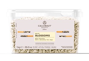 Callebaut white chocolate blossoms (curls) - Best Before: 6th August 2026