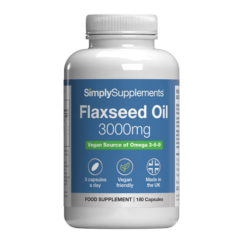 Flaxseed Oil Capsules 3,000mg