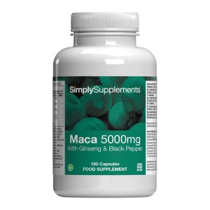 Maca Root 5000mg with Ginseng & Black Pepper