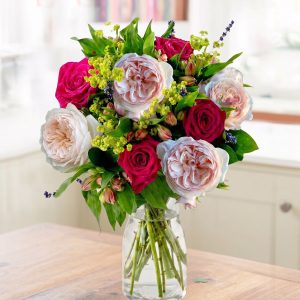Pomegranate Peony Rose