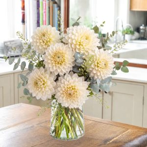 White Dahlias