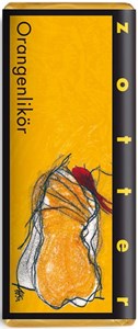 Zotter, Hand Scooped, Orange Liqueur, Milk Chocolate Bar - Best before: 24th August 2026