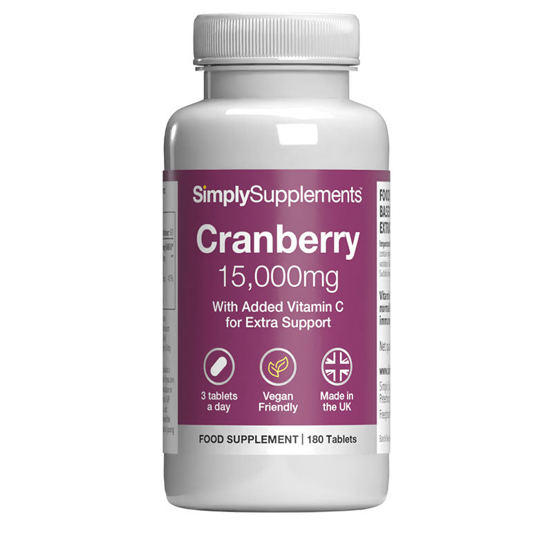 Cranberry Tablets 15,000mg