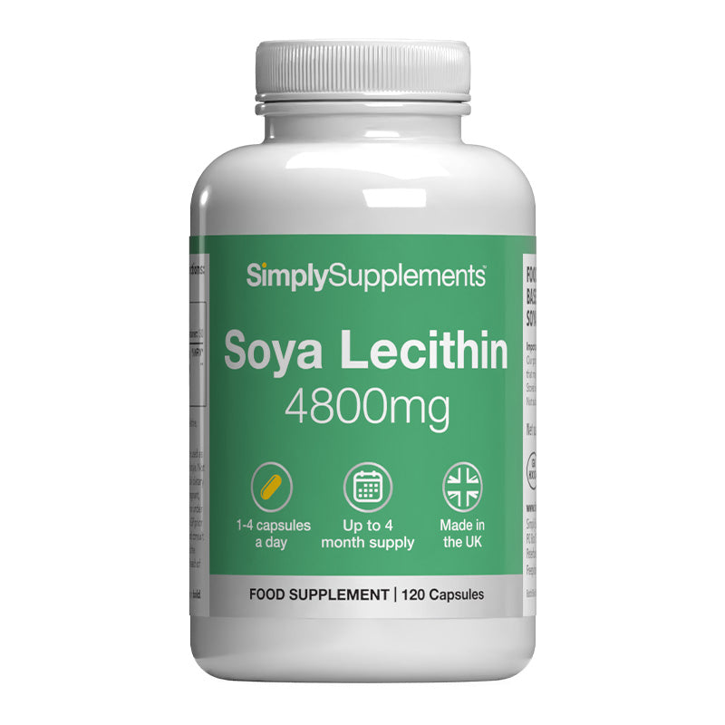Soya Lecithin Capsules 4,800mg