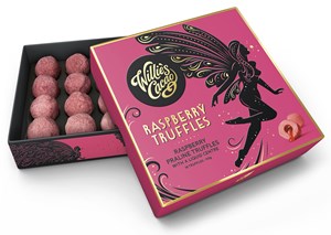 Willie's, Raspberry truffles - Best Before: 29th September 2026